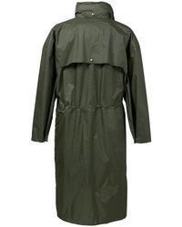 dunkelgrüne Regenjacke von Parforce Essential