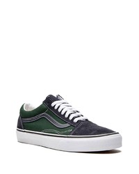 dunkelgrüne Segeltuch niedrige Sneakers von Vans