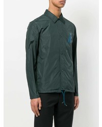 dunkelgrüne Shirtjacke von Ps By Paul Smith