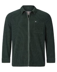 dunkelgrüne Shirtjacke von Jan Vanderstorm