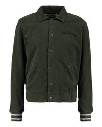 dunkelgrüne Shirtjacke von Kings Of Indigo