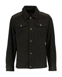 dunkelgrüne Shirtjacke von Sasta