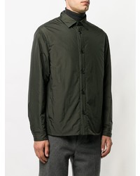 dunkelgrüne Shirtjacke von Jil Sander