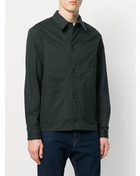 dunkelgrüne Shirtjacke von Ps By Paul Smith