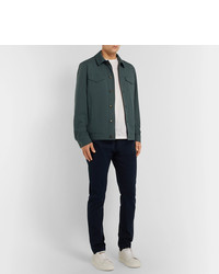 dunkelgrüne Shirtjacke von Loro Piana