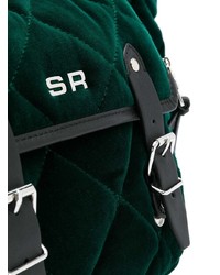 dunkelgrüne Shopper Tasche aus Segeltuch von Sonia Rykiel