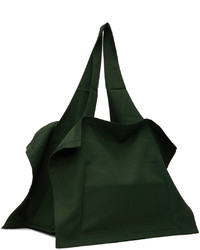 dunkelgrüne Shopper Tasche aus Segeltuch von 132 5. ISSEY MIYAKE