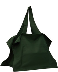 dunkelgrüne Shopper Tasche aus Segeltuch von 132 5. ISSEY MIYAKE