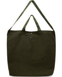 dunkelgrüne Shopper Tasche von Engineered Garments