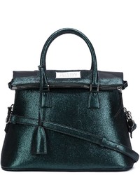 dunkelgrüne Shopper Tasche von Maison Margiela