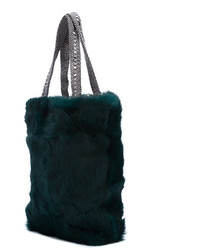 dunkelgrüne Shopper Tasche von Laura B