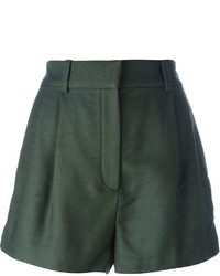 dunkelgrüne Shorts
