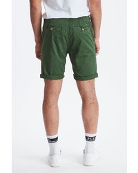 dunkelgrüne Shorts von BLEND