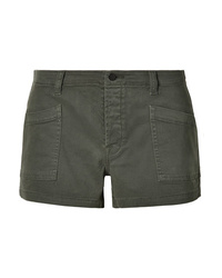 dunkelgrüne Shorts von J Brand