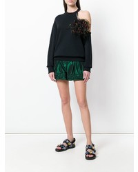 dunkelgrüne Shorts von Giorgio Armani Vintage