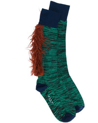 dunkelgrüne Socken von Marni