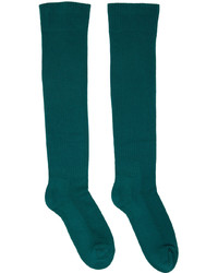 dunkelgrüne Socken von Rick Owens