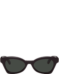 dunkelgrüne Sonnenbrille von Balenciaga