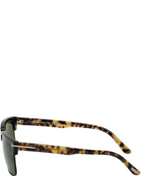 dunkelgrüne Sonnenbrille von Tom Ford