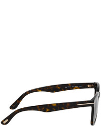 dunkelgrüne Sonnenbrille von Tom Ford