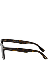 dunkelgrüne Sonnenbrille von Tom Ford