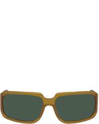 dunkelgrüne Sonnenbrille von Dries Van Noten