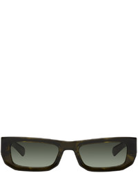 dunkelgrüne Sonnenbrille von FLATLIST EYEWEAR