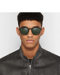 dunkelgrüne Sonnenbrille von Moscot