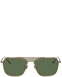 dunkelgrüne Sonnenbrille von Matsuda