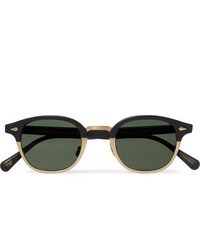 dunkelgrüne Sonnenbrille von Moscot