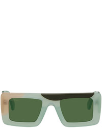 dunkelgrüne Sonnenbrille von Off-White