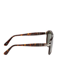 dunkelgrüne Sonnenbrille von Persol