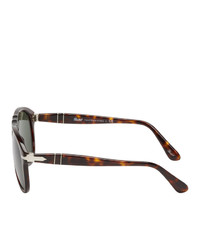 dunkelgrüne Sonnenbrille von Persol