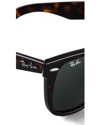 dunkelgrüne Sonnenbrille von Ray-Ban