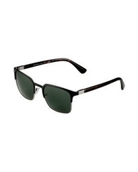 dunkelgrüne Sonnenbrille von Prada