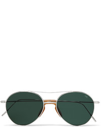 dunkelgrüne Sonnenbrille