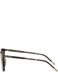 dunkelgrüne Sonnenbrille von Tom Ford