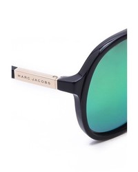 dunkelgrüne Sonnenbrille von Marc Jacobs