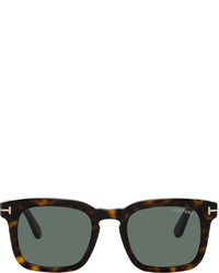 dunkelgrüne Sonnenbrille von Tom Ford