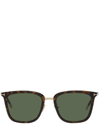 dunkelgrüne Sonnenbrille von Tom Ford