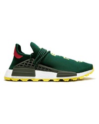 dunkelgrüne Sportschuhe von adidas