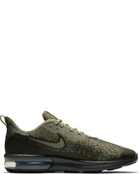 dunkelgrüne Sportschuhe von Nike Sportswear