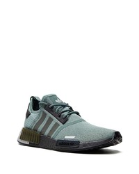 dunkelgrüne Sportschuhe von adidas