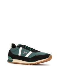 dunkelgrüne Sportschuhe von Lacoste