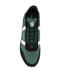 dunkelgrüne Sportschuhe von Lacoste