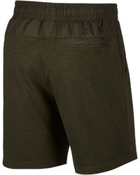 dunkelgrüne Sportshorts von Nike Sportswear