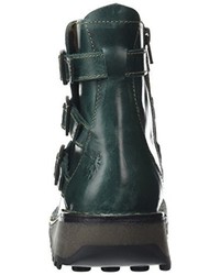 dunkelgrüne Stiefel von Fly London