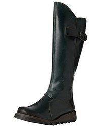 dunkelgrüne Stiefel von Fly London