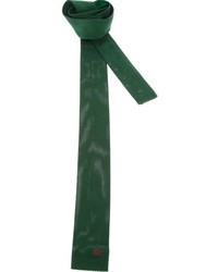 dunkelgrüne Strick Krawatte von DSquared