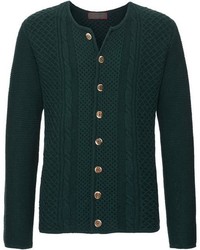 dunkelgrüne Strickjacke von REITMAYER